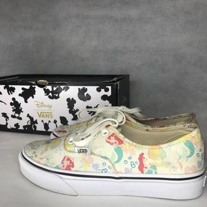 Rare Vans Disney The Little Mermaid Canvas Shoes